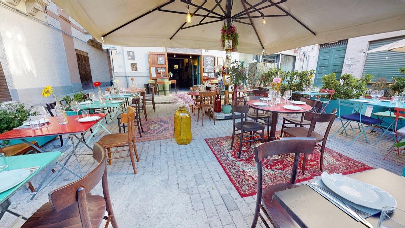 Cantavespri, ristorante a Palermo: anteprima del tour 3D