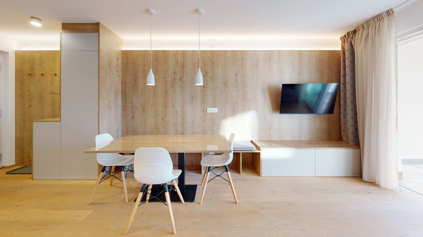 Domus Mitis - Dobbiaco, casa vacanze a Dobbiaco: anteprima del tour 3D