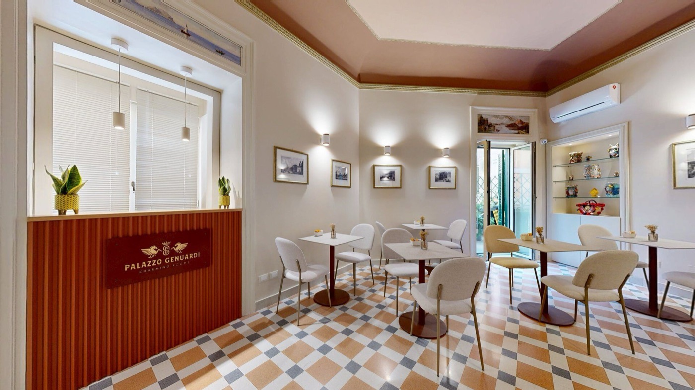Palazzo Genuardi Charming Rooms, camere e suite a Palermo: anteprima del tour 3D